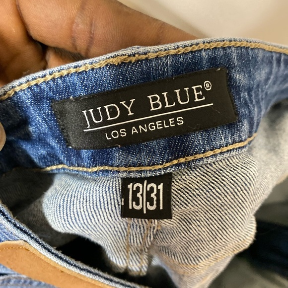 Judy Blue Skinny Fit Women's Jeans Size 13 / 31 Blue Denim RN 116380 - Picture 15 of 15